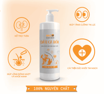 DẦU CÁ HỒI ECOPETS NUÔI DƯỠNG LÔNG CHÓ MÈO