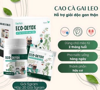 Eco-Detox: Thanh Lọc Gan, Phục Hồi Chức Năng Thận Cho Mèo