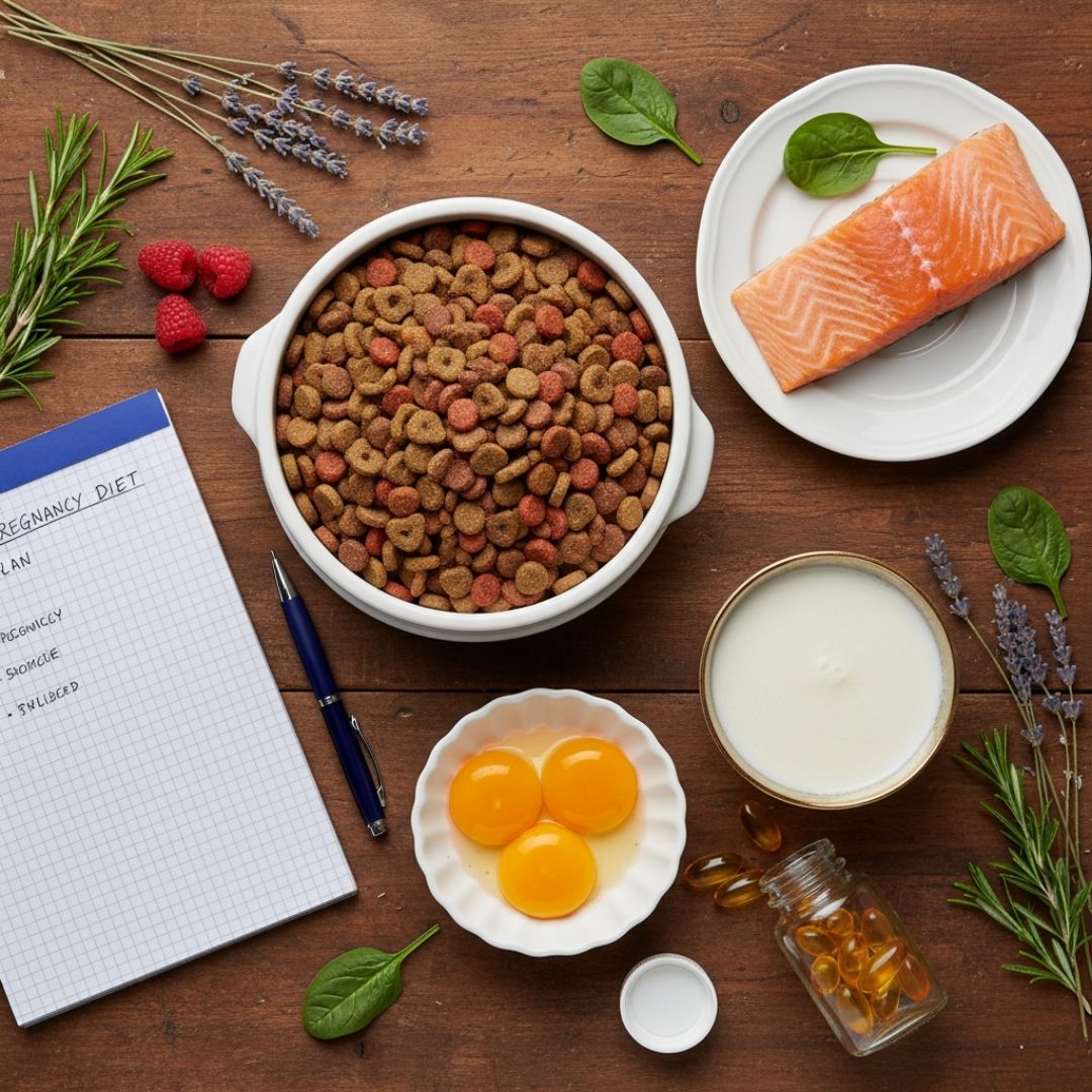 Dinh Dưỡng Cho Chó Mèo Mang Thai: Checklist Chi Tiết 9 Tuần