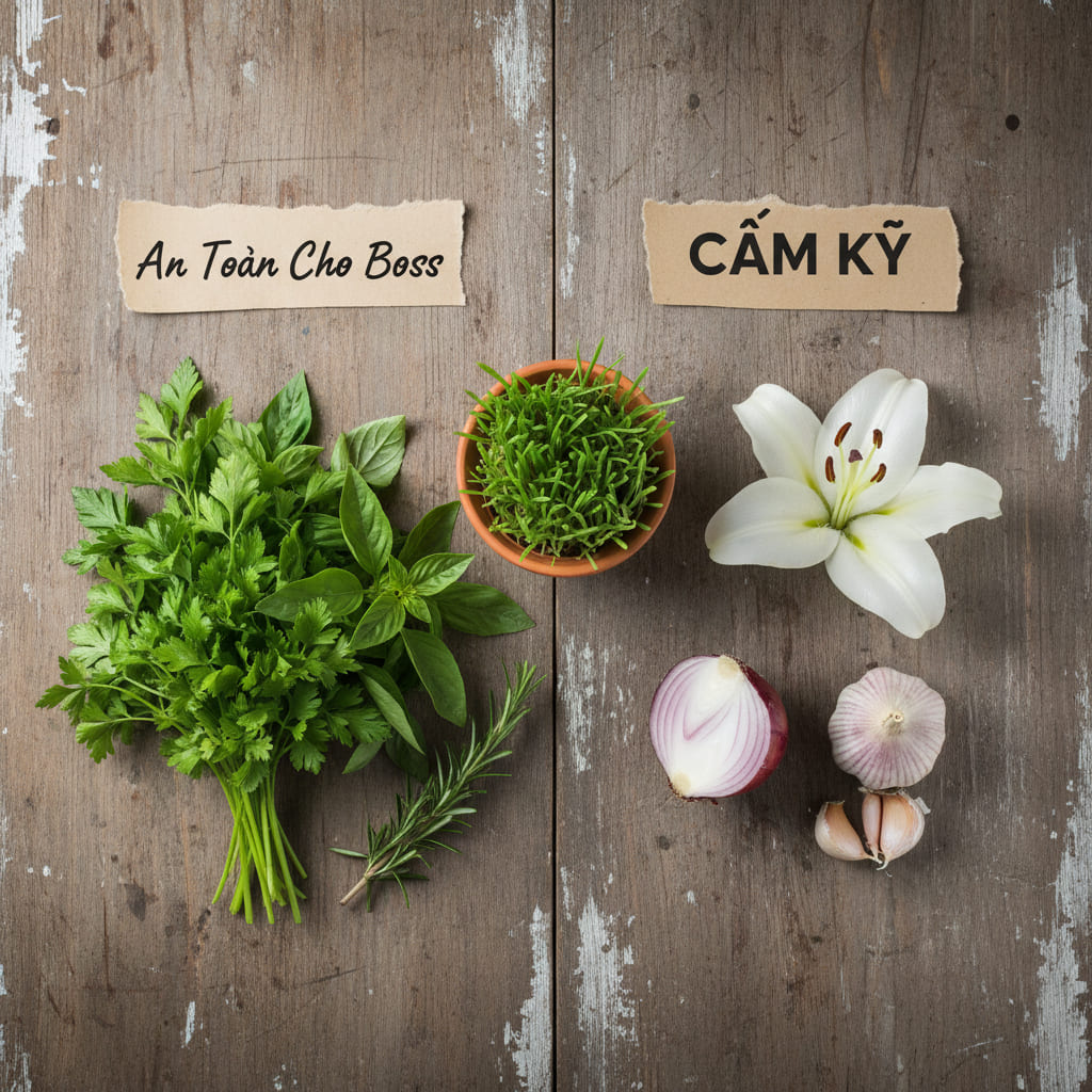 Trồng Rau Cho Chó Mèo: Hướng Dẫn A-Z Vườn Organic Tại Nhà